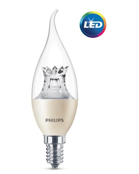 Philips  LED Candle DT 6-40W E14 BA38 Clear 2700K