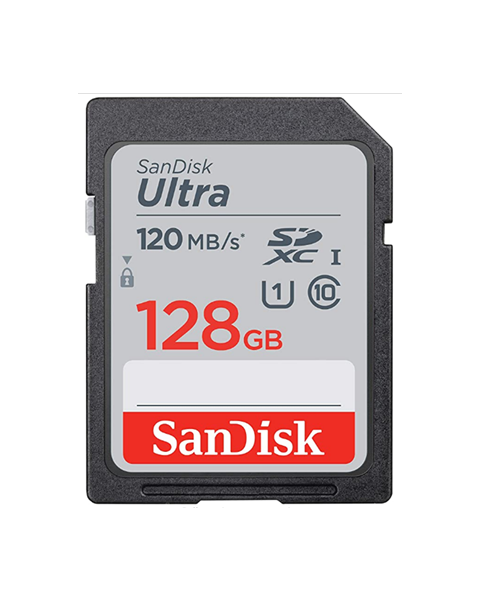 SanDisk 128G ULTRA SD 120 MB (SDSDUN4-128G-GN6IN)