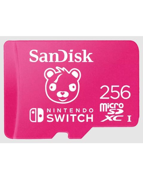 SanDisk microSDXC™ UHS-I Card for Nintendo Switch - 256GB (SDSQXAO-400G-GN3ZN)
