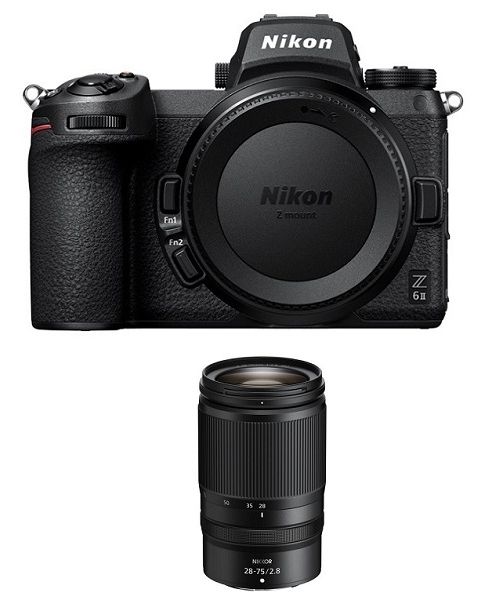 NIKON Z6 II Mirrorless Body Only (VOA060AM) + Nikon Z 28-75mm f/2.8 Lens + NPM Card