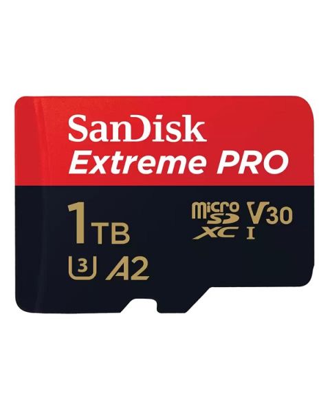 سانديسك بطاقة ذاكرة SanDisk Extreme PRO® microSDXC™ UHS-I سعة 1 تيرابايت (SDSQXCD-1T00-GN6MA)