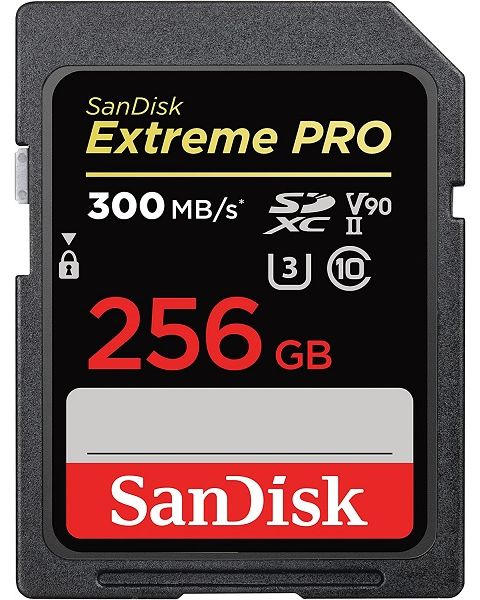 SanDisk Extreme PRO SD UHS-II Card 256GB (SDSDXDK-256G-GN4IN)