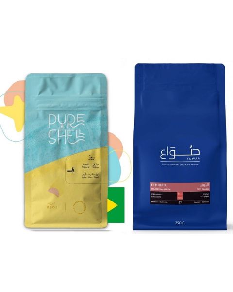 Pureshell Brazil + Suwaa Hambela Alaka Espresso (PURESHELL-BRAZIL+SUWAA)