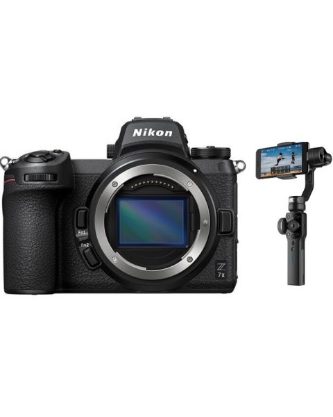 Nikon Z7ii Camera Body Only (VOA070AM) + Zhiyun SMOOTH 4 3-axis Handheld Gimbal Stabilizer+ NPM Card