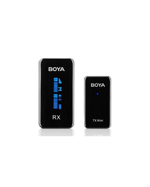 Boya Ultracompact 2.4GHz Dual-Channel Wireless Microphone System (BY-XM6-S1)