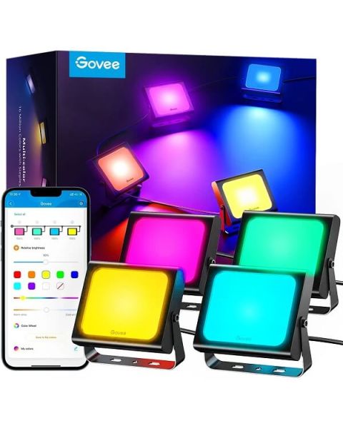 Govee RGBICWW LED Smart Flood Lights (H7060)