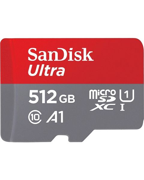 سانديسك بطاقة ذاكرة Ultra microSD سعة 512 جيجابايت (SDSQUAC-512G-GN6MN)
