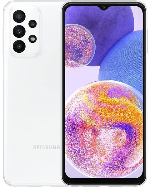 Samsung Galaxy A23, 128GB, 4G, White  (SM-A235FZWVMEA)