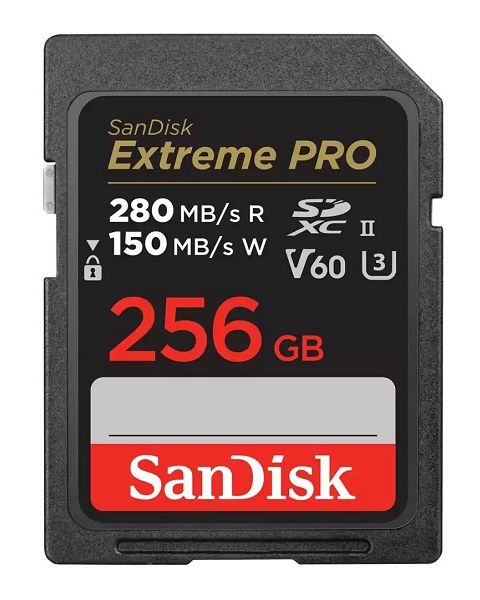 SanDisk Extreme PRO SDXC™ UHS-II Card 256GB (SDSDXEP-256G-GN4IN)