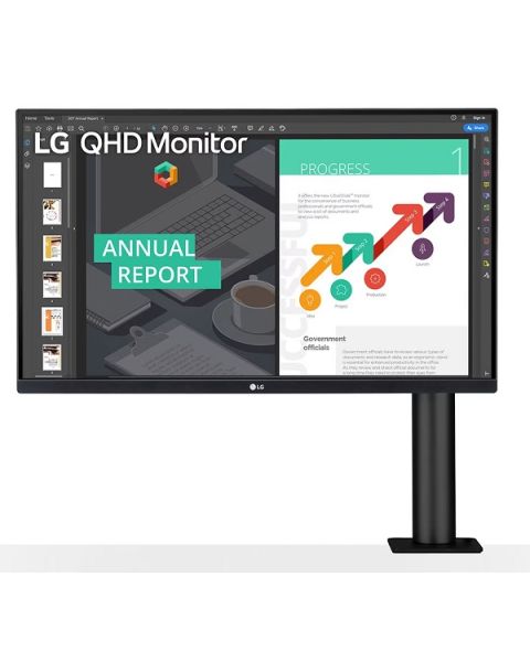LG 27'' QHD Ergo IPS Monitor with USB Type-C™ (27QN880-B.AMI)