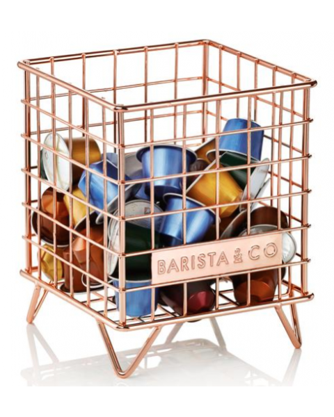 Barista & Co Coffee Pod Cage - Copper (BC301-020)