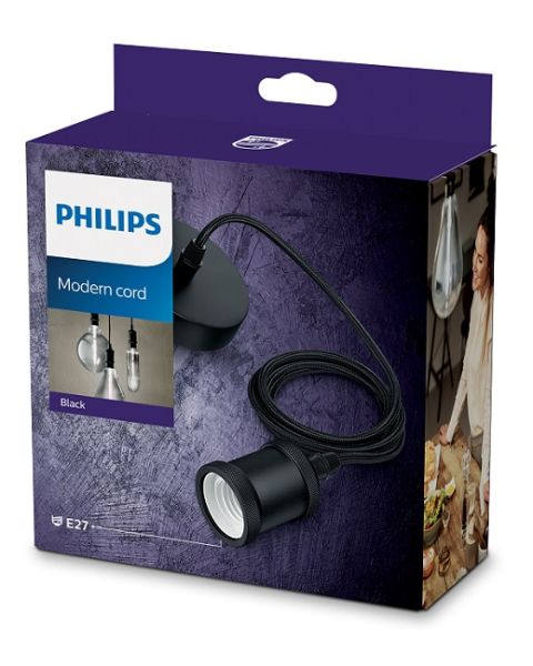 Philips Lighting CORD E27 Black