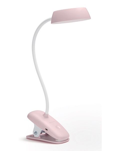Philips LED Desk Light Donutclip Pink 2.3W 4000K 180lm (PHI-929003179607)