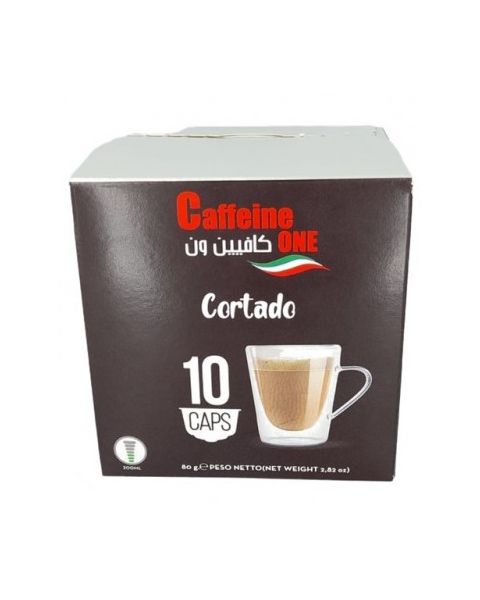 Caffeine One Dolce Cortado 10 Capsules (CAFFEINE CORTADO)