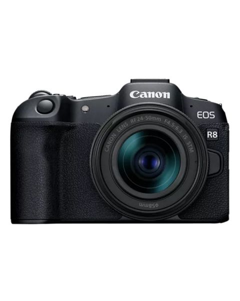 كاميرا كانون EOS R8 مع عدسة 24-50مم (EOSR8-24-50)