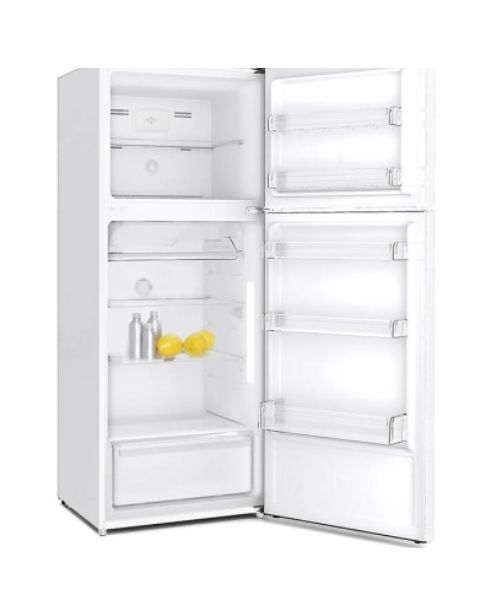 Haier Refrigerator Top Mount, 14.9 Cu.Ft./420 Ltrs, On/Off Compressor, White (HRF-480NW-2)