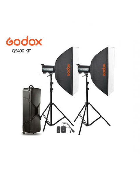 GODOX QS400-KIT STUDIO LIGHT KIT (QS400II-KIT)