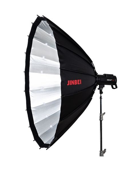 JINBEI Deep reflective softbox with grid 140 cm and zoom focus system (JN-PARA-ZOOM-140KIT) 
