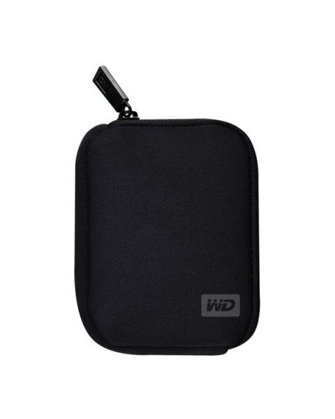 WD My Passport Portable Hard Drive Carry Case - Black (WDBABK0000NBK-WRSN)