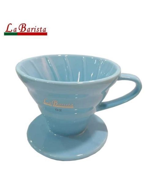 La Barista Ceramic Filter Cup V60 Blue (LB-825)