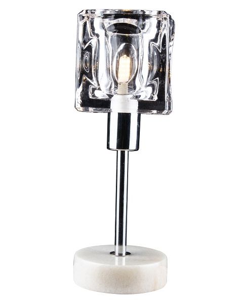 CILA Desk lamp base G9 Marble with Glass materials White (LT-622)