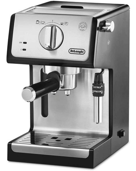 Delonghi ECP35.31 Espresso Maker stainless steel boiler, Transparent and removable water reservoir (DLECP35.31) 