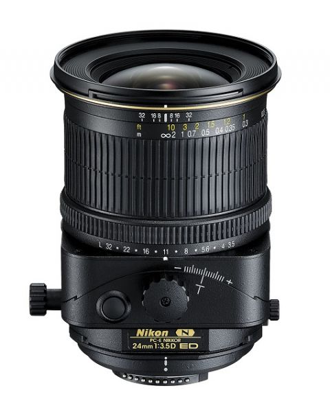 نيكون بي سي-اي نيكور 24 ملم f/3.5دي اي دي
Nikon PC-E NIKKOR 24mm f/3.5D ED-front