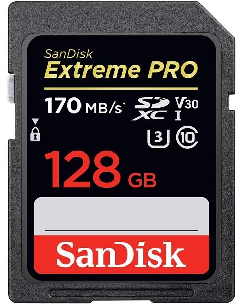 SanDisk Extreme PRO SDHC/ SDXC UHS-I Memory Cards 128GB (SDSDXXD-128G-GN4IN)
