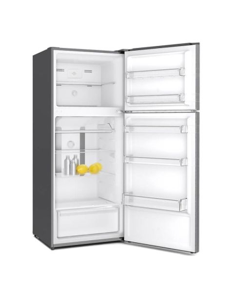 Haier Refrigerator Top Mount, 16.9 Cu.Ft./479 Ltrs, On/Off Compressor, Silver (HRF-580NS-2)