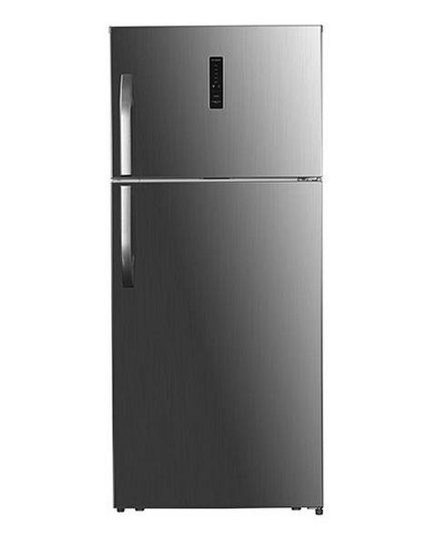 Haier Refrigerator Top Mount, 18.6 Cu.Ft./527 Ltrs, On/Off Compressor, Silver (HRF-680NS-2)