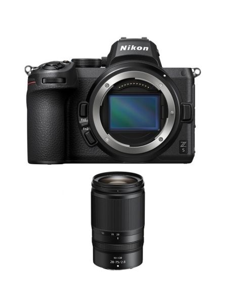 Nikon Z5 Body Only, Full Frame Mirrorless Camera (VOA040AM) + Nikon Z 28-75mm f/2.8 Lens + NPM Card