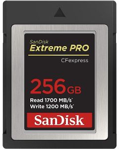 SanDisk 256GB Extreme PRO CFexpress Card Type B (SDCFE-256G-GN4NN)