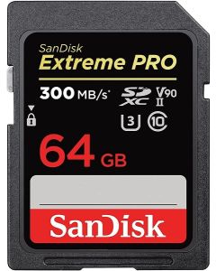 SanDisk Extreme PRO SD UHS-II Card 64GB (SDSDXDK-064G-GN4IN)