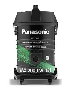 Panasonic Vacuum Cleaner, 2000 w, 18 L (MC-YL669G747)