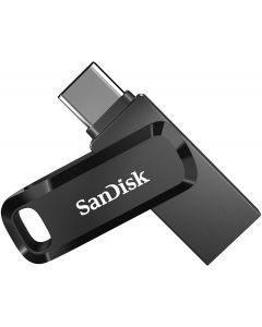 SanDisk 256GB Ultra Dual Drive Go USB Type-C Flash Drive-left