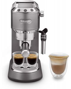  ديلونجي ماكينة صنع الإسبرسو ديديكا بقدرة 1300 وات 1,1 لتر
De'Longhi EC785.gy Dedica Traditional Pump Espresso Coffee Machine