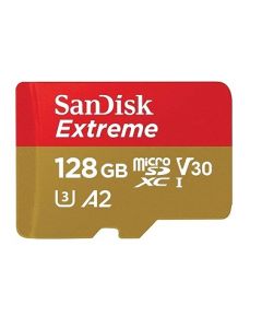 SanDisk 128GB SDXC 190MB/S Micro Extreme Memory Card (SDSQXAA-128G-GN6MN)