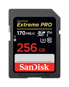 بطاقة ذاكرة SanDisk Extreme PRO® SDHC™ وSDXC™UHS-I (SDSDXXD-256G-GN4IN)