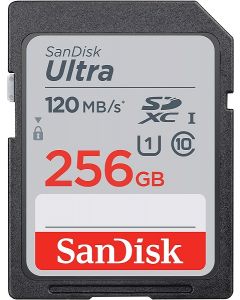 SanDisk 256GB Ultra SDXC UHS-I Memory Card (SDSDUN4-256G-GN6IN)