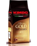 حبوب قهوة 	كيمبو النكهة الذهبية – 100% أرابيكا  (KIMBO AROMA GOLD)