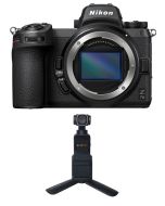 نيكون Z7ii كاميرا هيكل فقط (VOA070AM) + بينرو جيمبال كاميرا Snoppa Vmate مع قاعدة Vmate + بطاقة عضوية