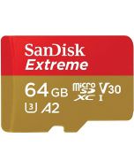 SanDisk 64GB SDXC 170MB/S Micro Extreme Memory Card (SDSQXAH-064G-GN6MN)