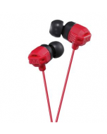 JVC Inner ear headphones with ultimate Bass Sound - Red (HA-FX102-R-E)