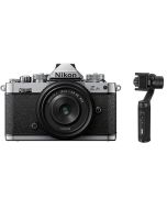Nikon Z fc Mirrorless Camera Black 28mm Kit (VOK090WM) + Zhiyun SMOOTH-Q2 Smartphone Gimbal + NPM Card
